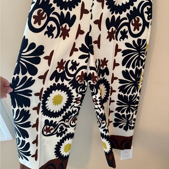 Zara Bohemian Floral Print Wide Leg Culottes size Small or XS - Picture 2 of 7